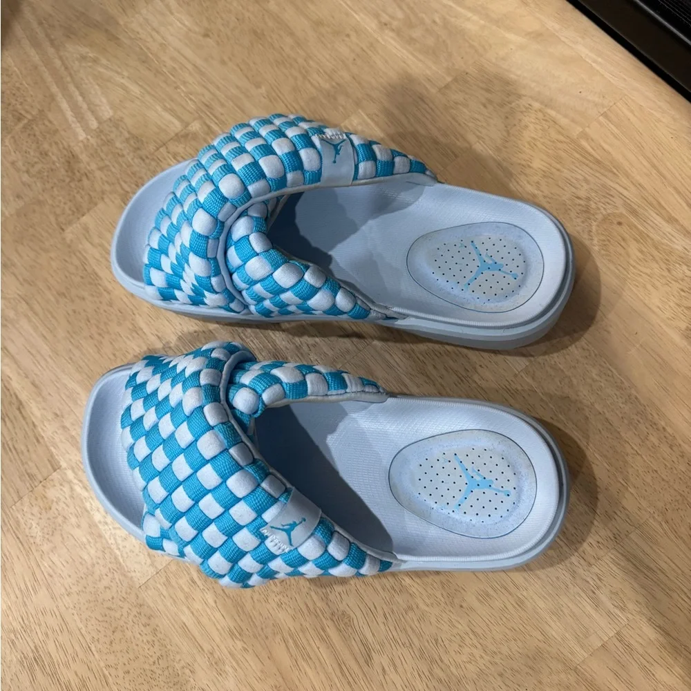 JORDAN Sophia Slide Baltic Blue sandals 8
